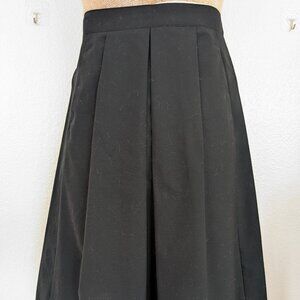 Theory Pleated Midi Skirt